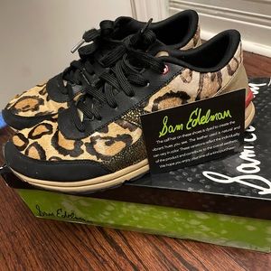 Sam Edelman Dax Calf hair sneakers